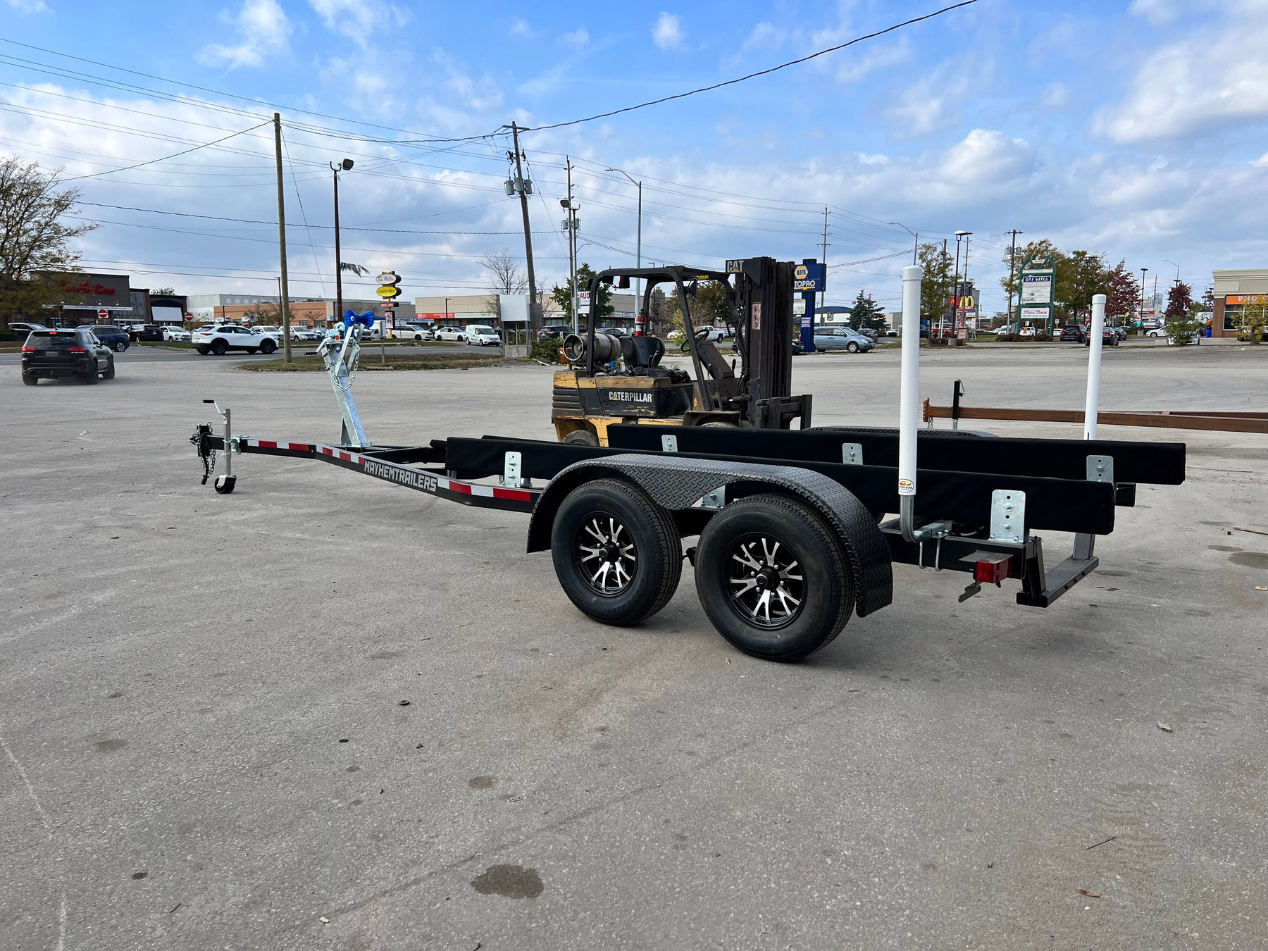 7,000lb Steel Wake/Ski Boat Trailer Tandem Axle photo 2