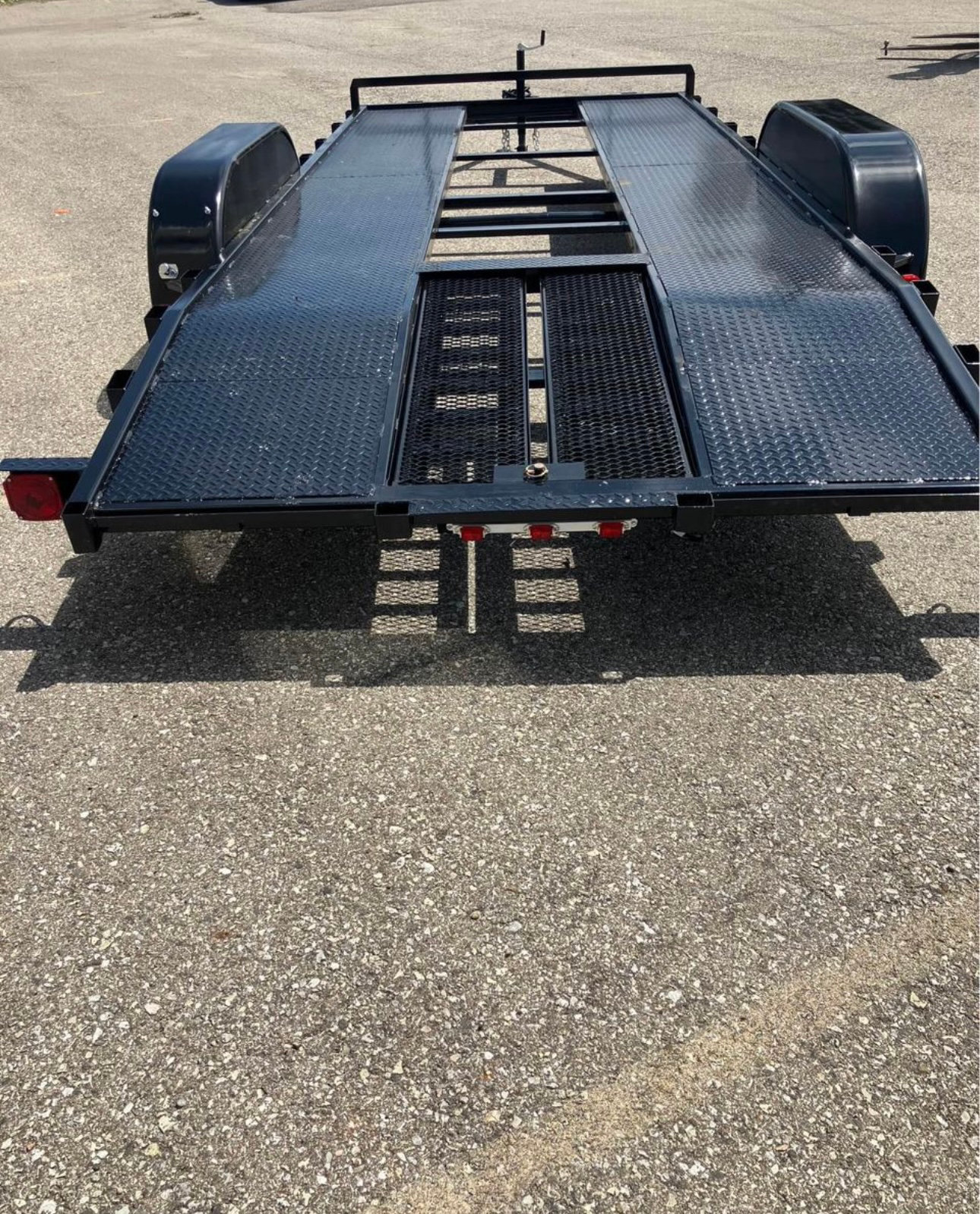6.5'x 16' 3.5 TON CAR TRAILER - CH616T photo 2