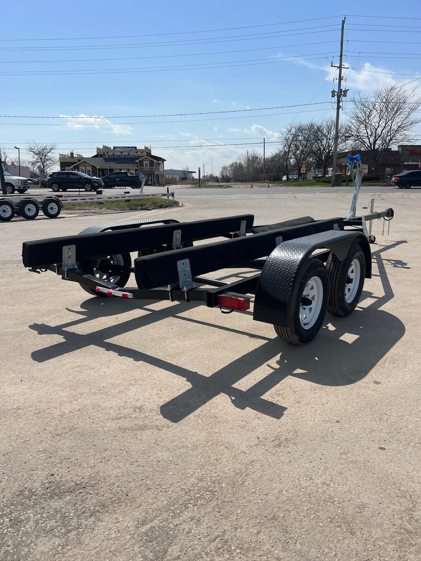 20'-28' 7000LB STEEL BOAT TRAILER photo 4