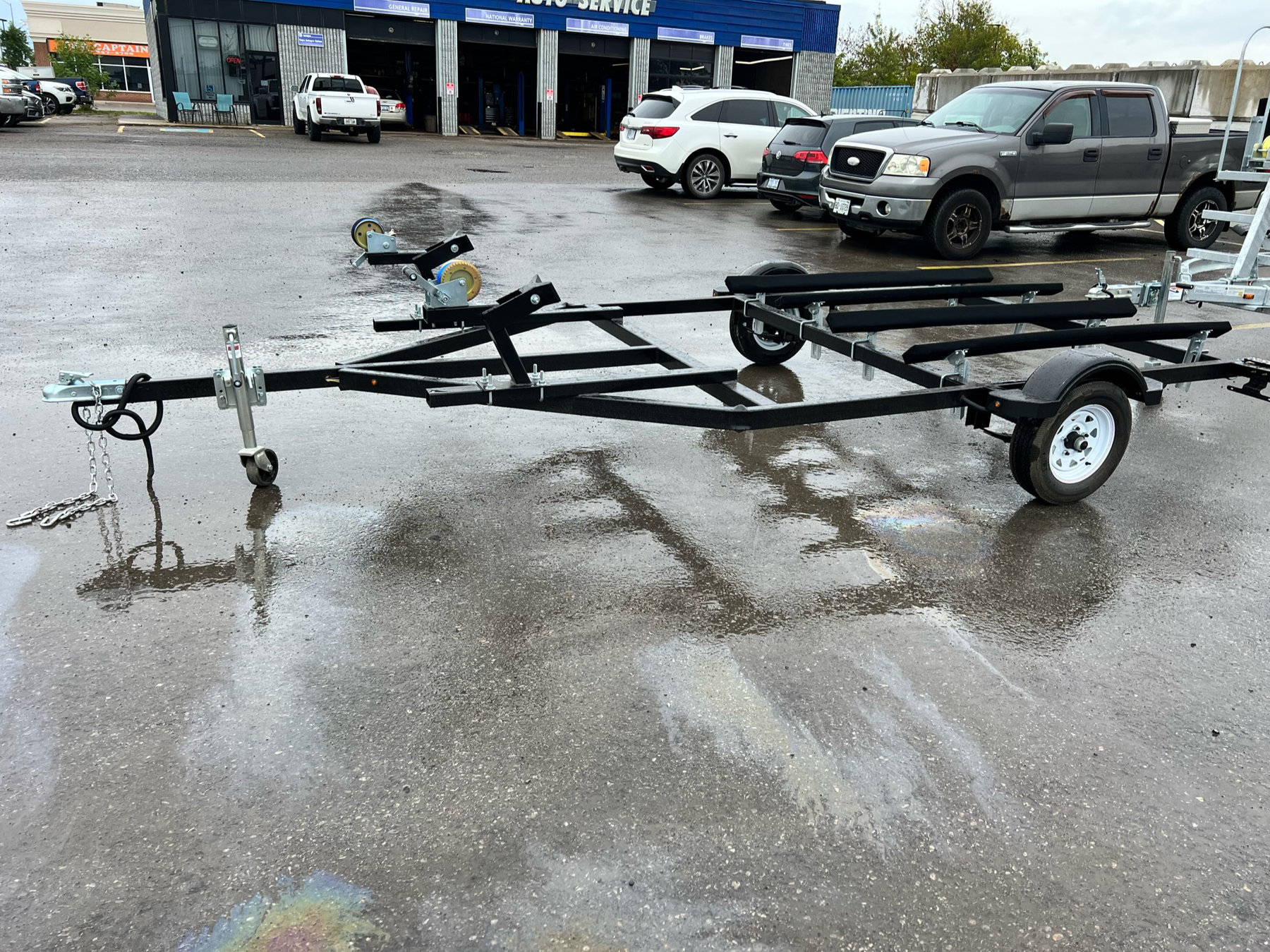 STEEL DOUBLE PERSONAL WATERCRAFT TRAILER photo 2