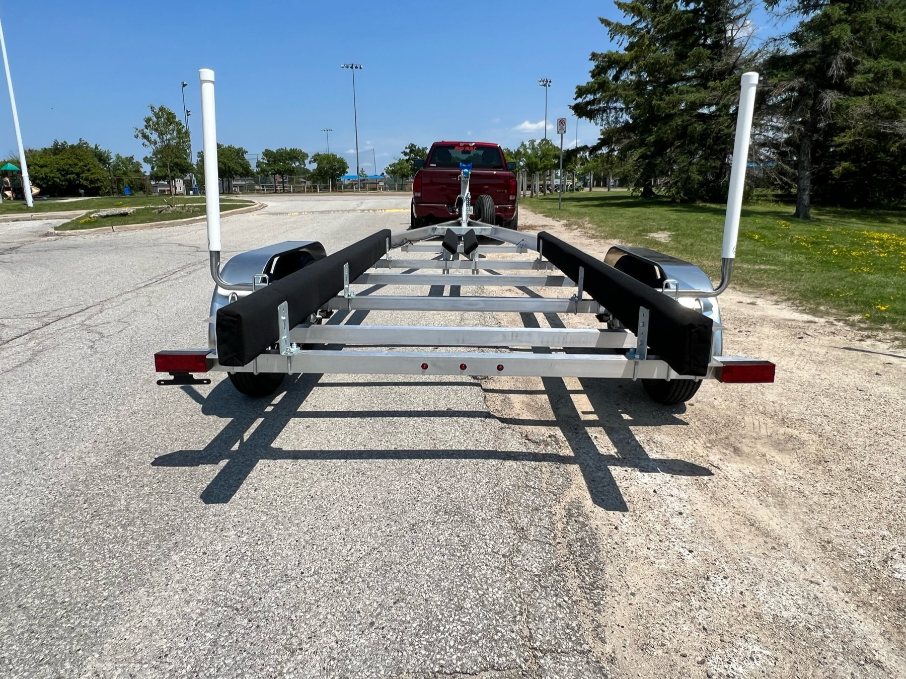 7,000lb Aluminum Boat Trailer Tandem 3,500lb Axles photo 4