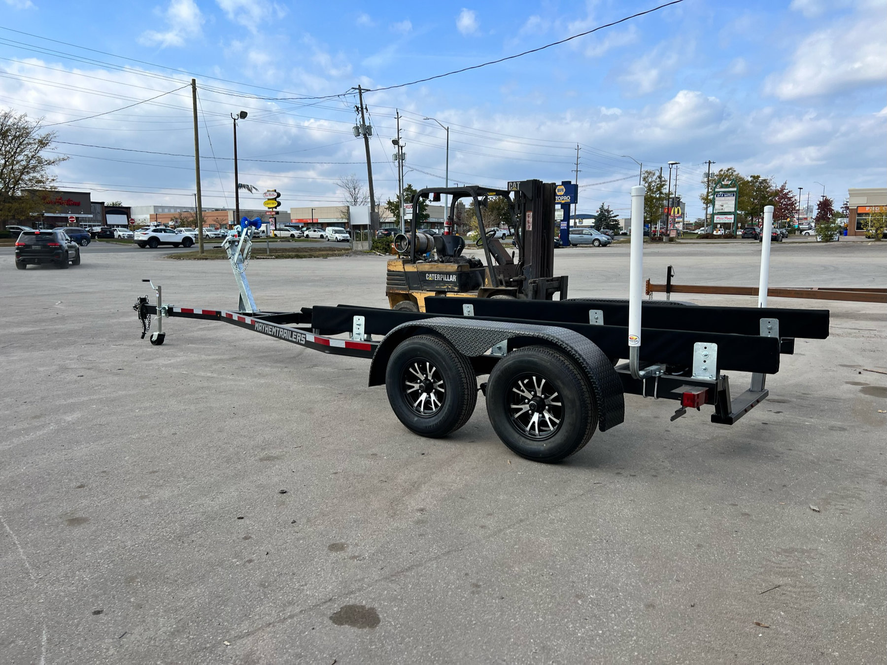 10,500lb Tandem Axle Wake/Ski Boat Trailer photo 4
