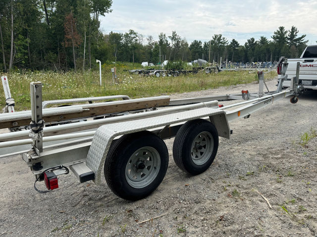Aluminum Tandem axle boat trailer 2 3500lb axles