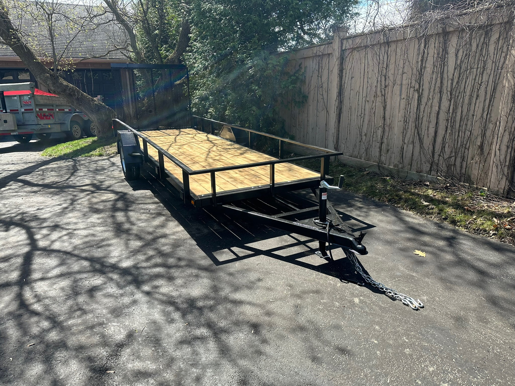 5x14 and 5x16inline atv snowmobile trailer photo 2