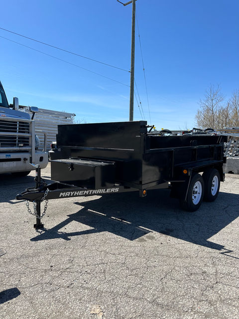 6'x 10' SCISSOR LIFT DUMP TRAILER (3.5 TON) - DTS610T3