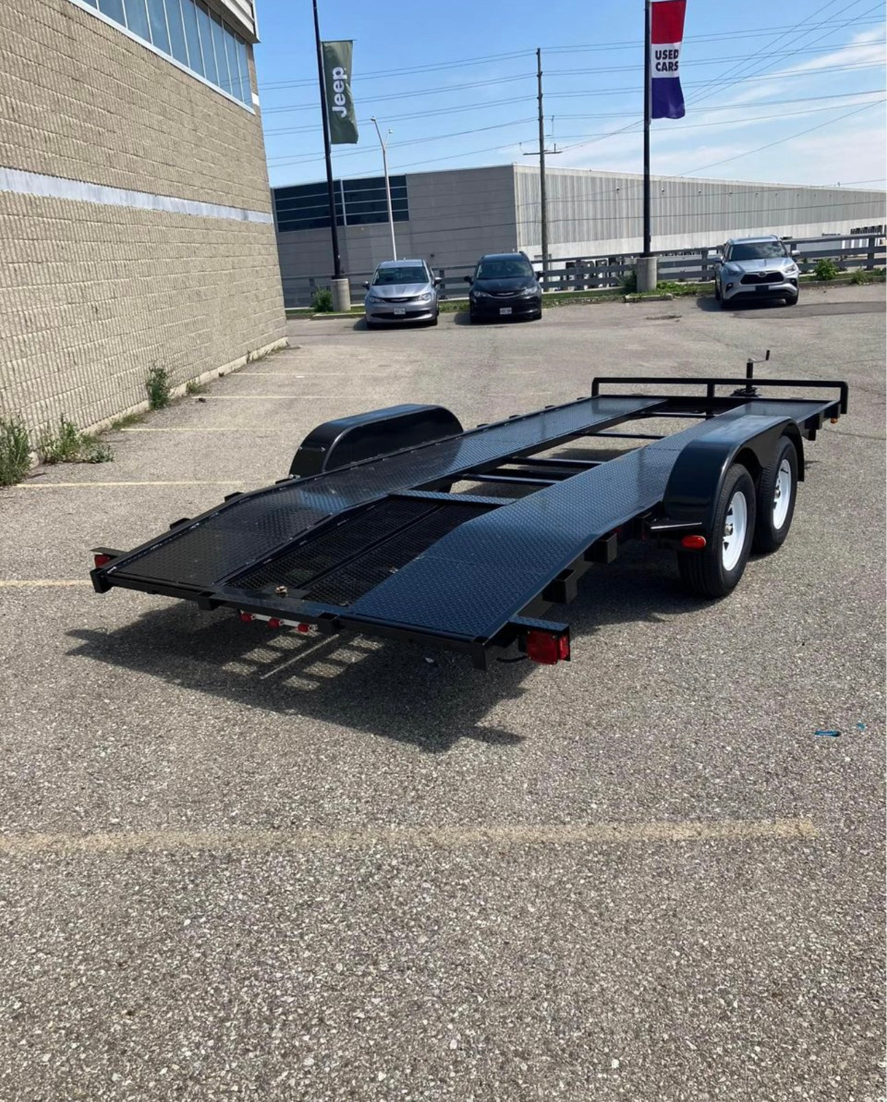 6.5'x 16' 3.5 TON CAR TRAILER - CH616T photo 4