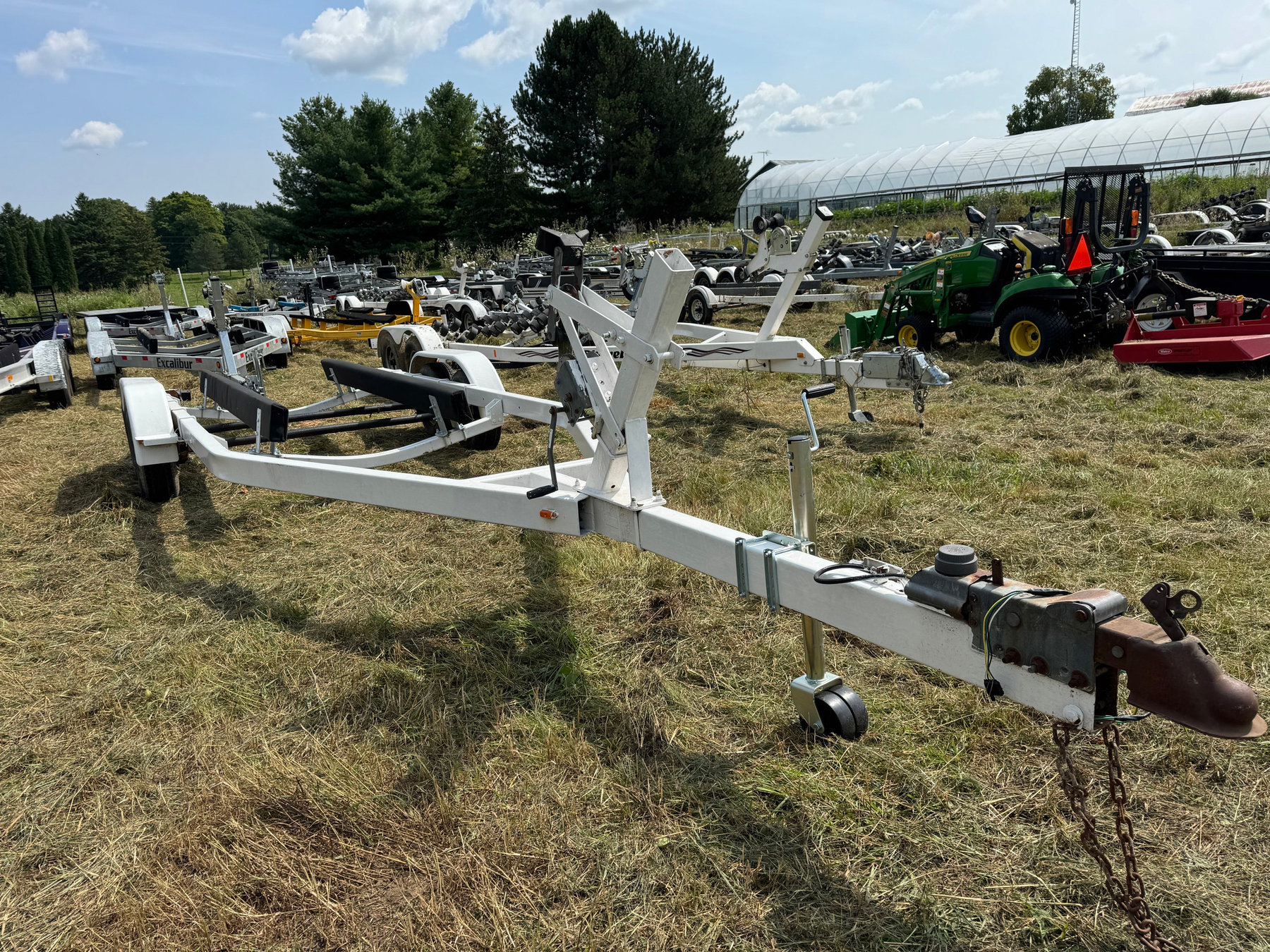 Tandem 2 3500lb axles boat trailer up to 26’ photo 2
