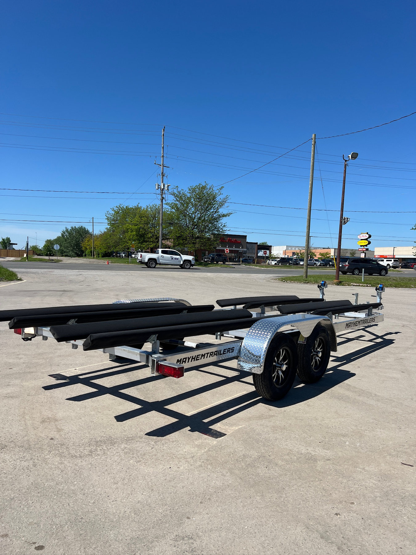 ALUMINUM 4 PLACE PWC/ SEADOO TRAILER photo 4