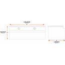 FRAMCO ALUMINUM TRAILER BOX (32" X 16" X 18") photo 3