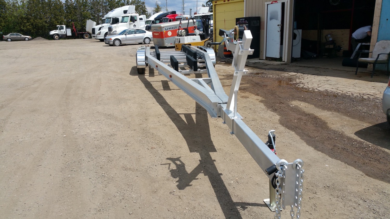 Mayhem boat trailers aluminum 15k tri axle photo 3