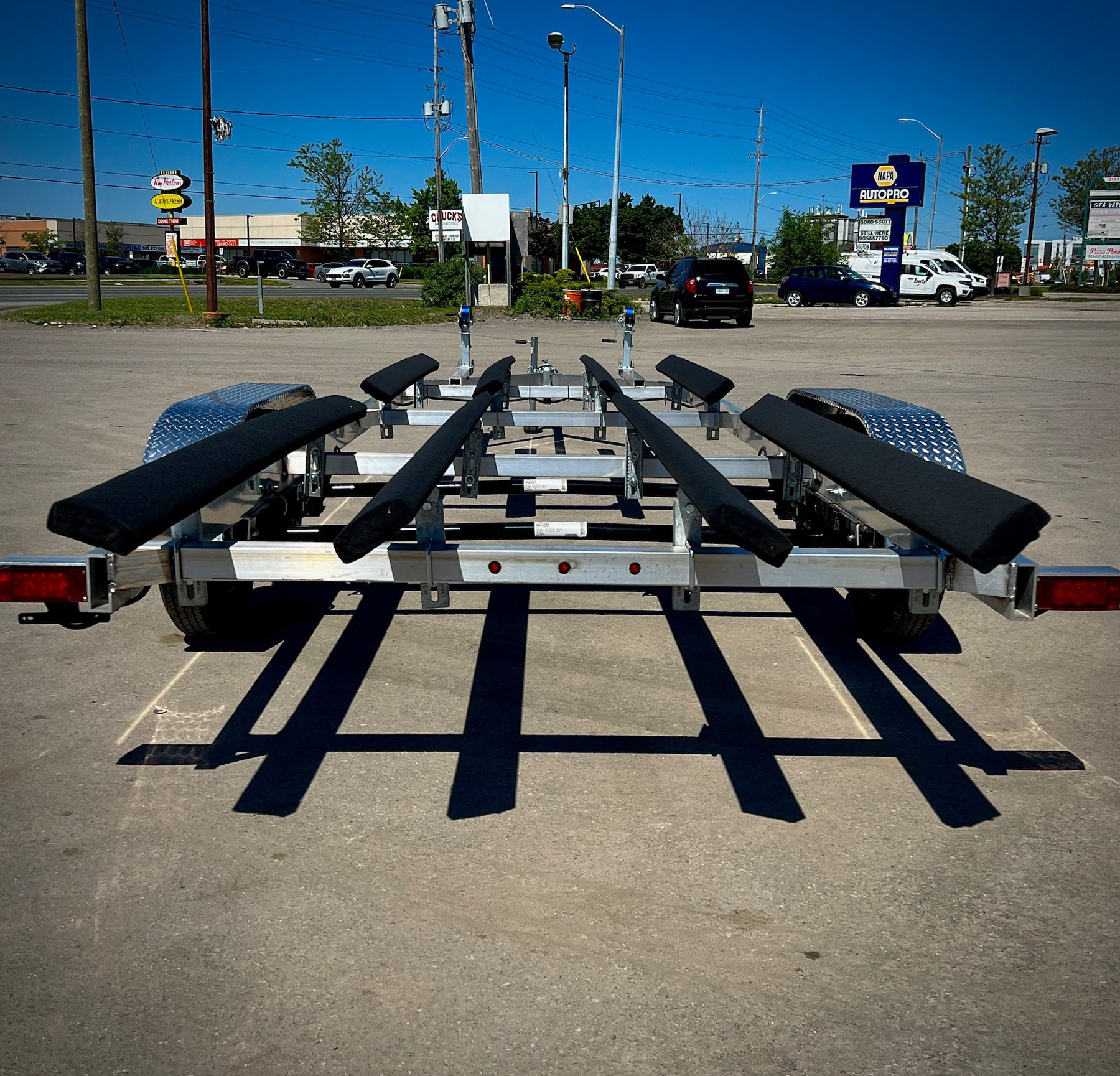 ALUMINUM 4 PLACE PWC/ SEADOO TRAILER photo 3