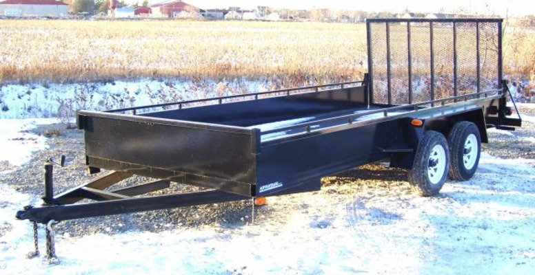 6.5'x 16' TANDEM LANDSCAPE TRAILER - LS616T photo 1
