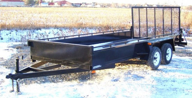 6.5'x 16' TANDEM LANDSCAPE TRAILER - LS616T