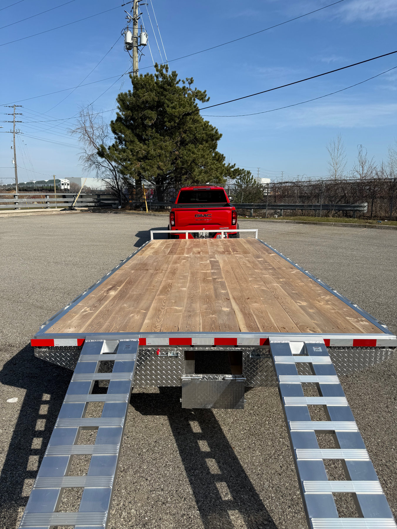 102” x 20’ Alumimum 5 ton Deck Over w/ramps photo 6