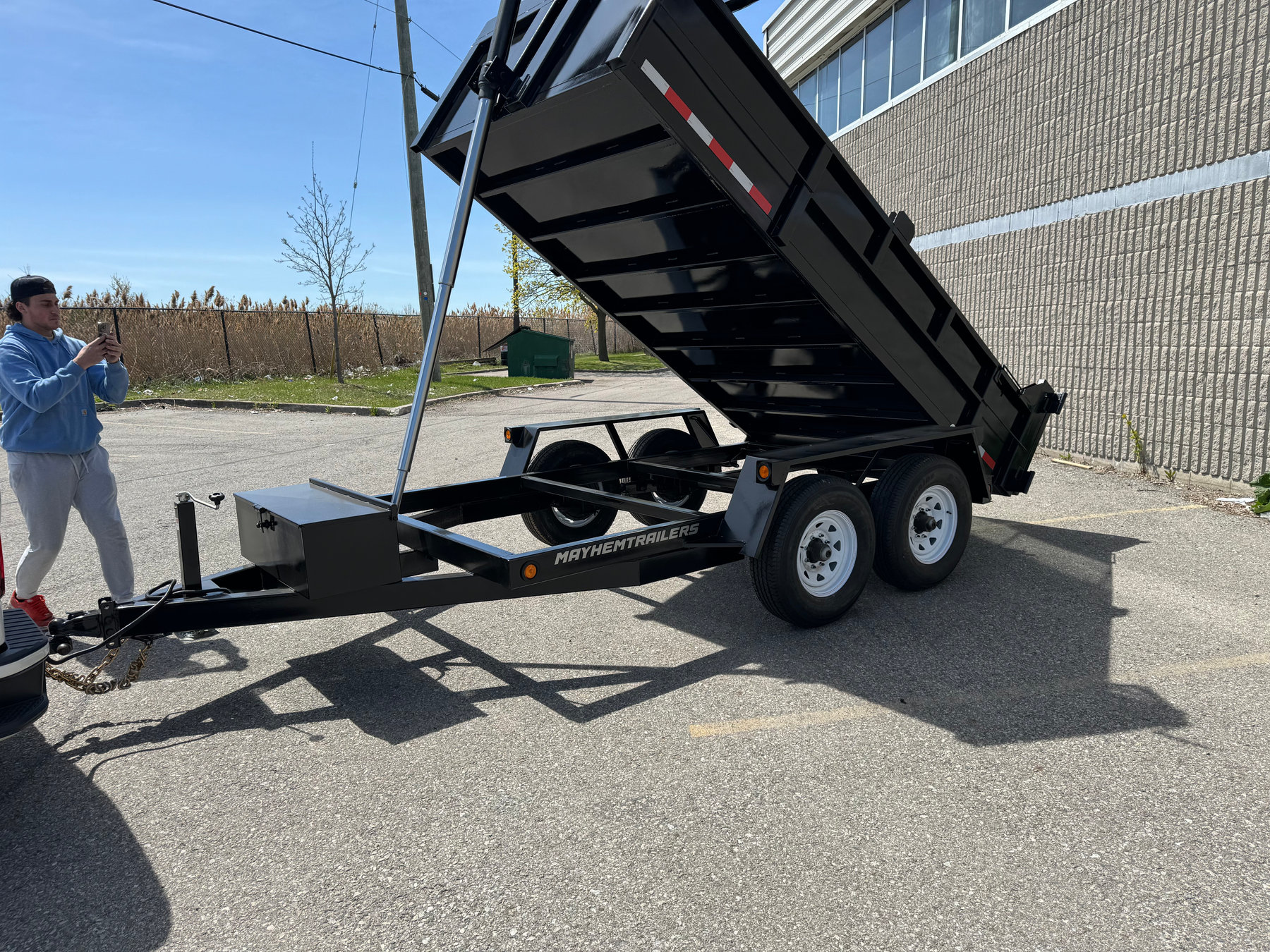 6'x 12' TELESCOPIC LIFT DUMP TRAILER - DTF612T7 photo 2