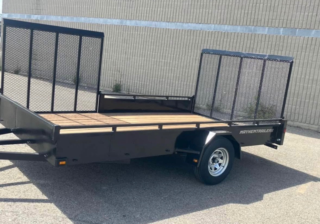 6.5'x 12' ATV/UTILITY TRAILER W/ DUAL GATE - ATV612 photo 1