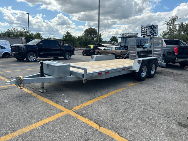 6.5 x 18 7 Ton Equipment Hauler Tandem 7,000lb Axles