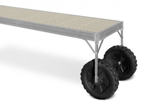 76" X 15' SECTION THRUFLOW ON WHEELS - QRP-7615
