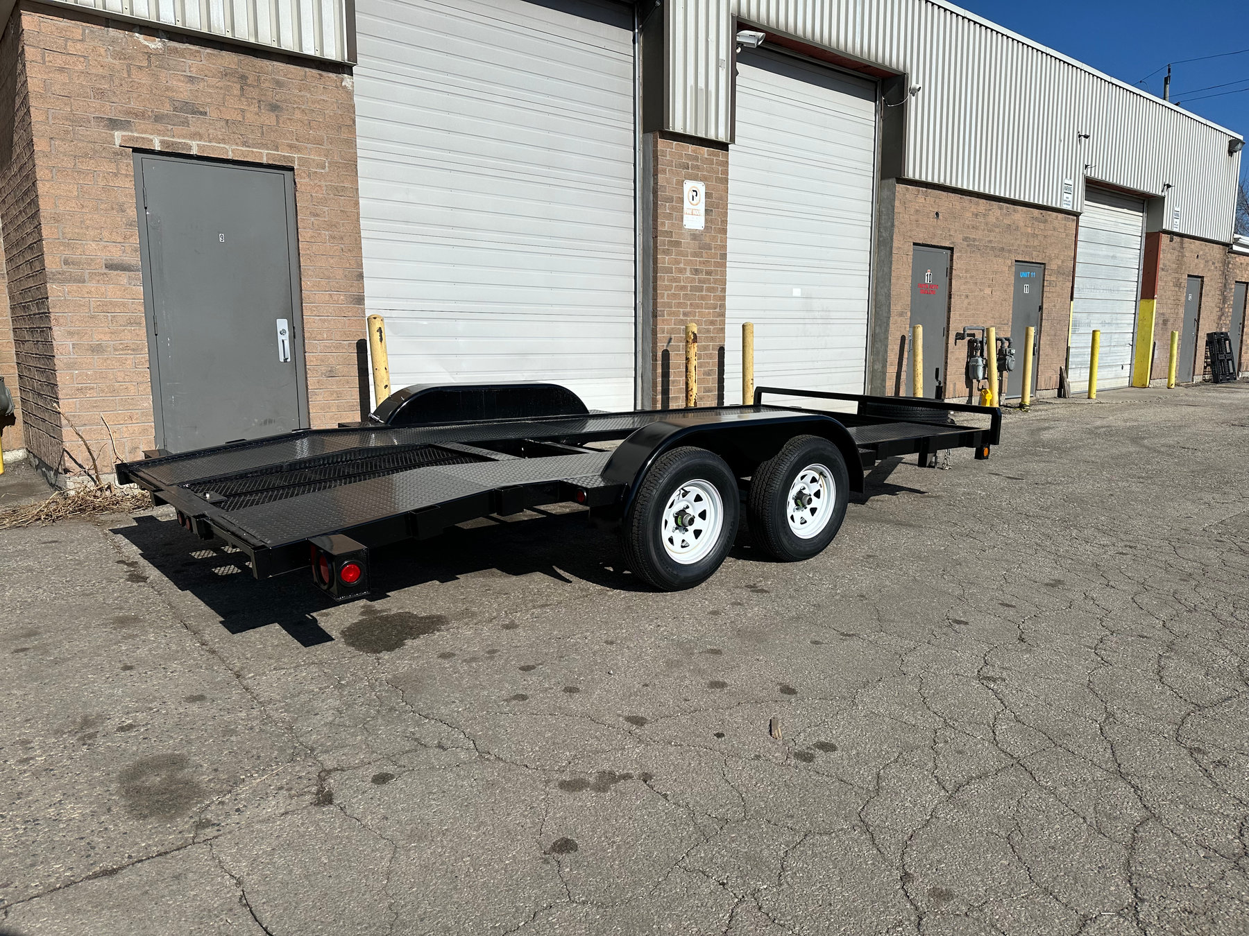 6.5'x 18' 3.5 TON CAR HAULER TRAILER - CH618T photo 2