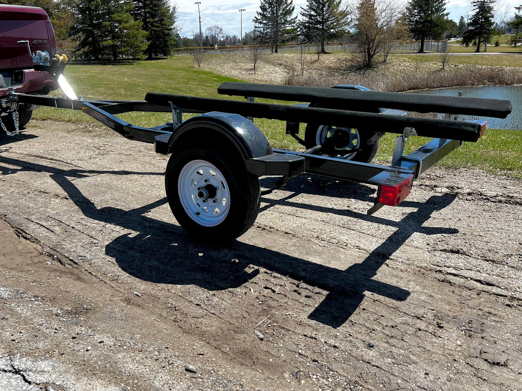 Single Steel PWC Trailer photo 2