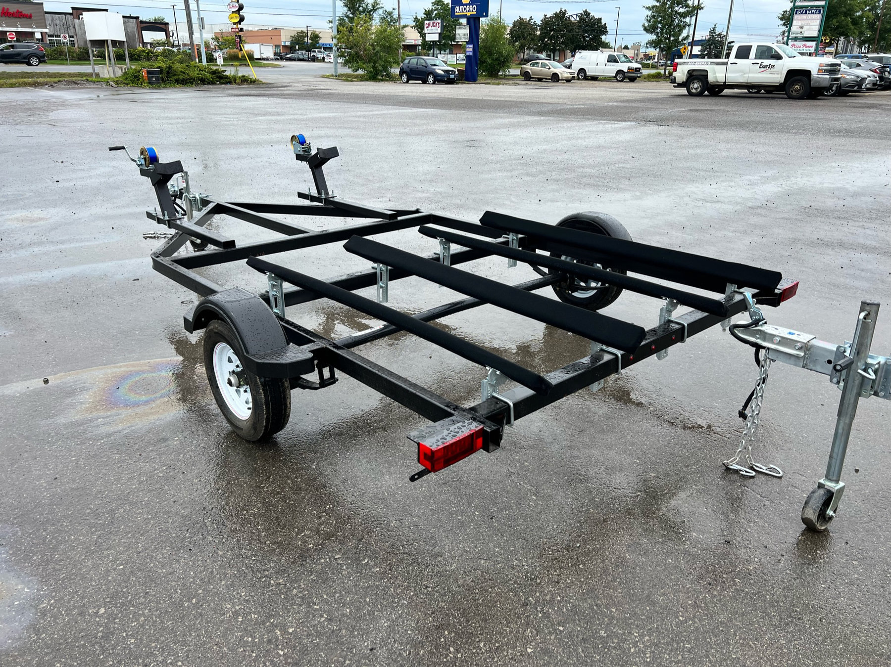 STEEL DOUBLE PERSONAL WATERCRAFT TRAILER photo 1