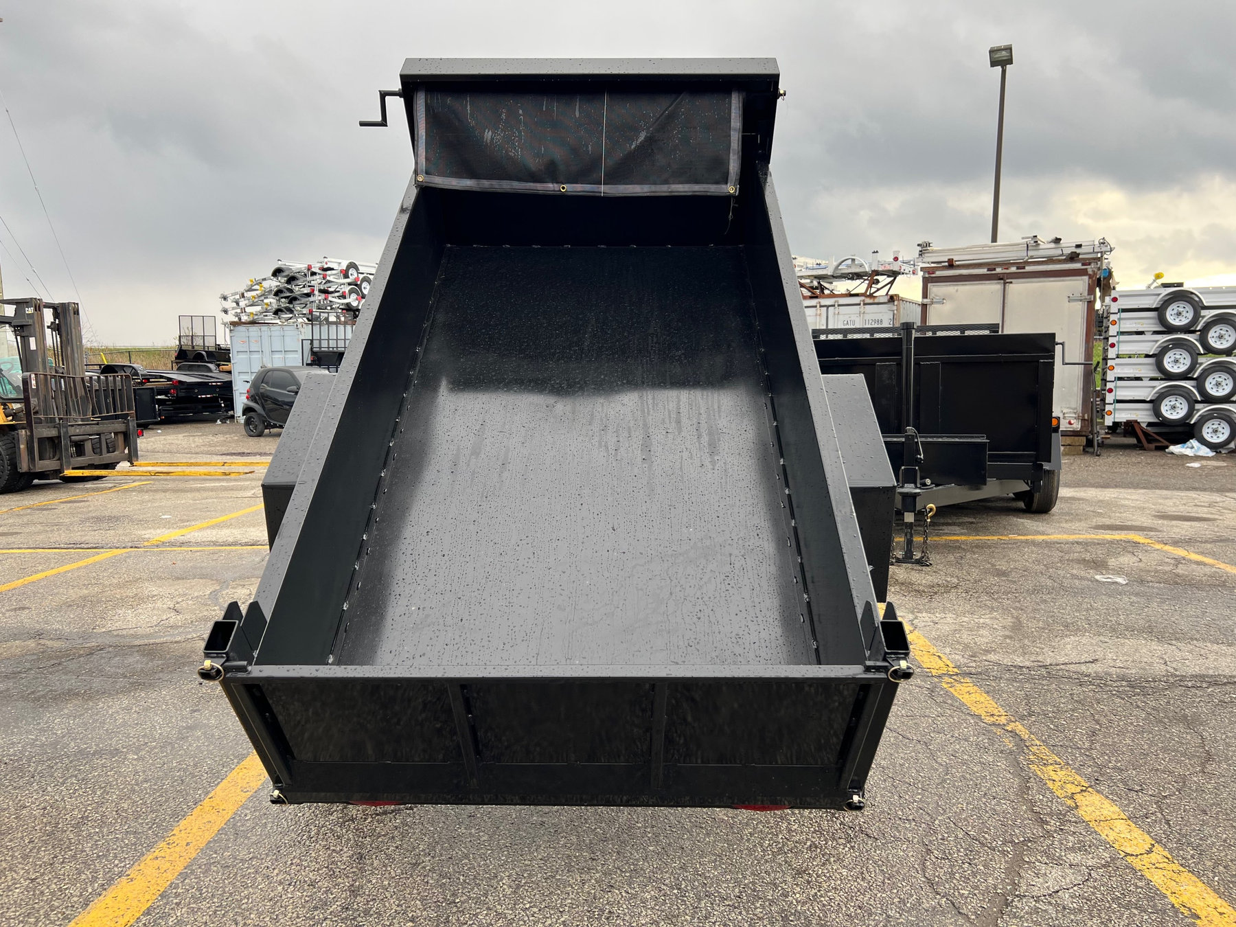 4'x 8' MINI DUMP TRAILER - MD483 photo 6