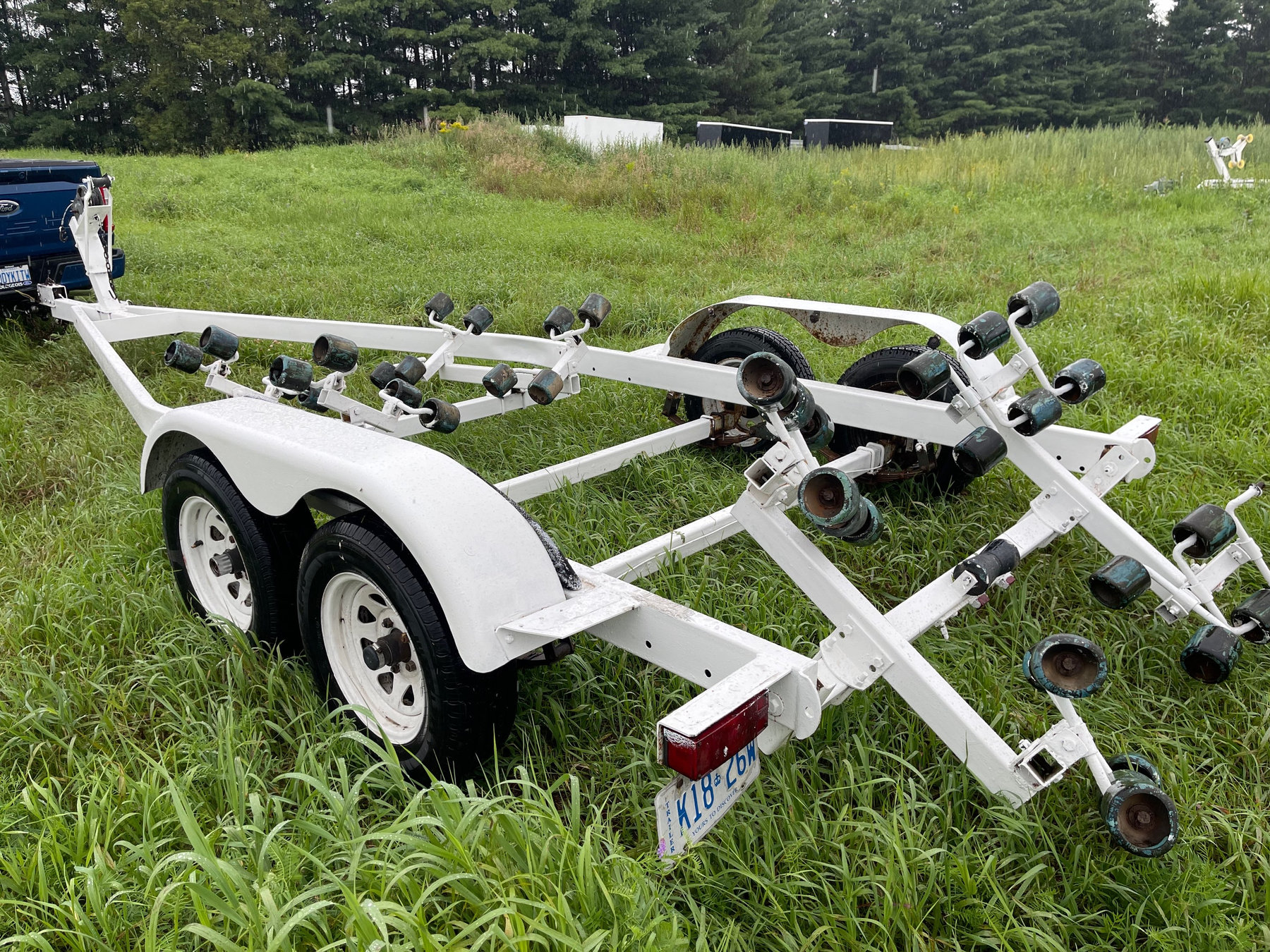 Used tandem axle boat trailer up to 22’ photo 2