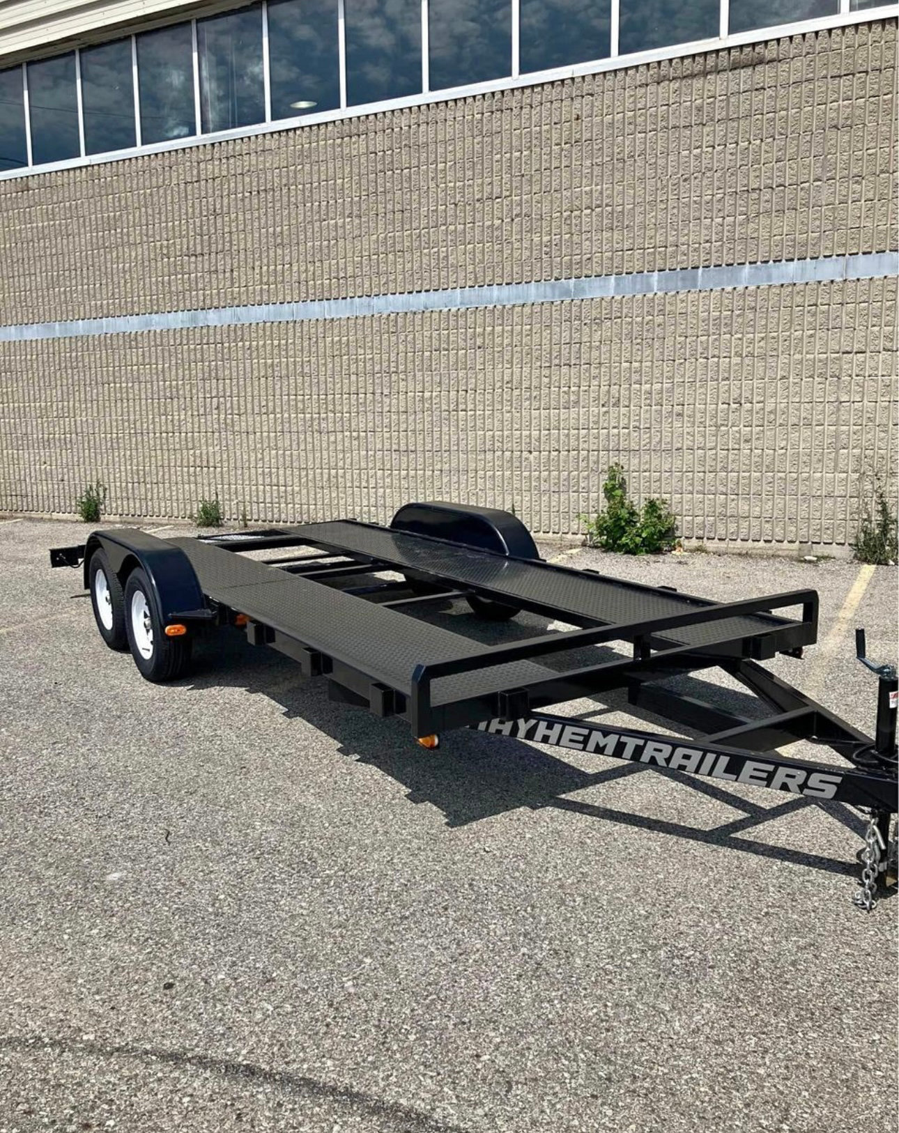 6.5'x 16' 3.5 TON CAR TRAILER - CH616T photo 1