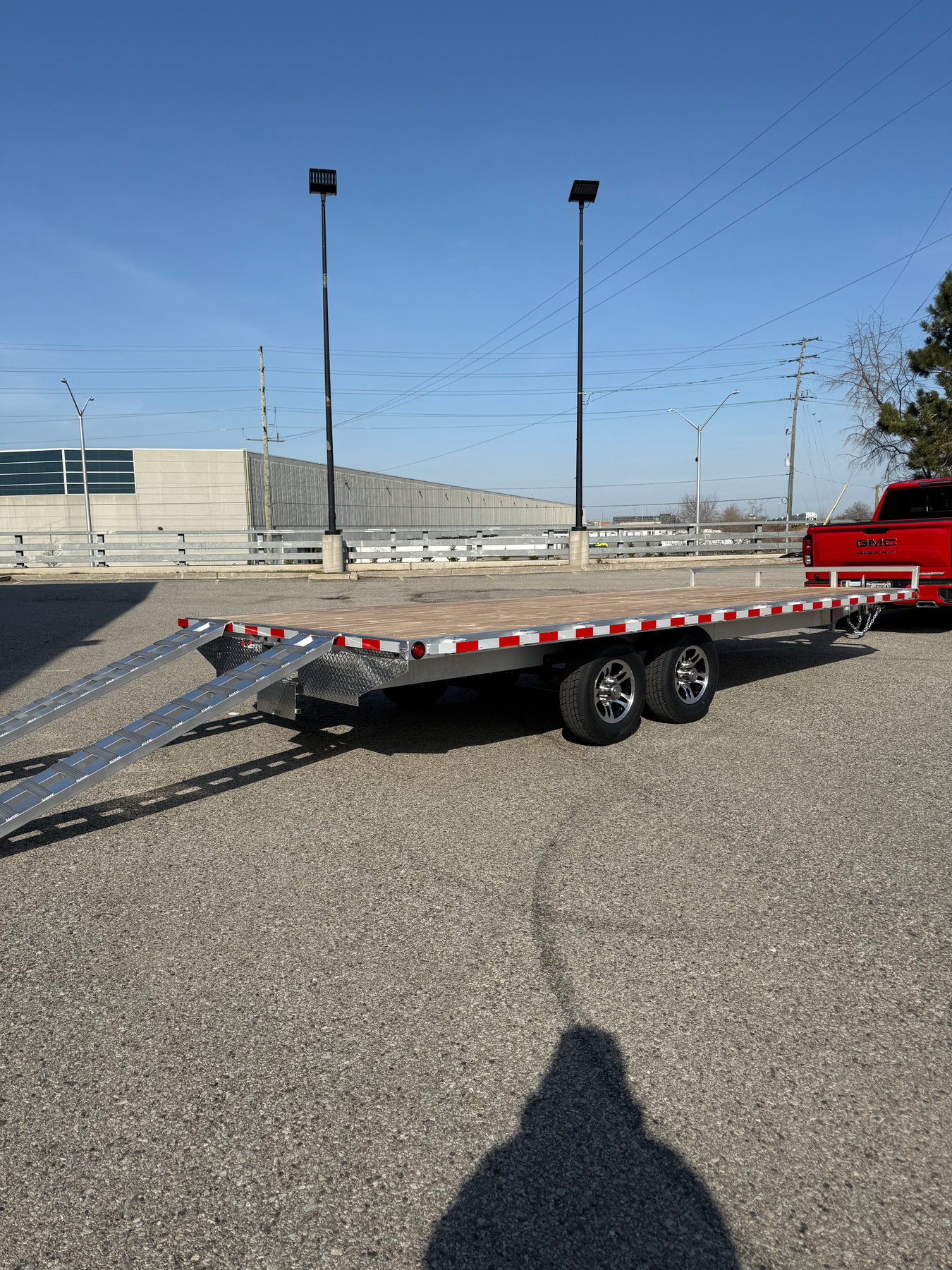 102” x 20’ Alumimum 5 ton Deck Over w/ramps photo 5