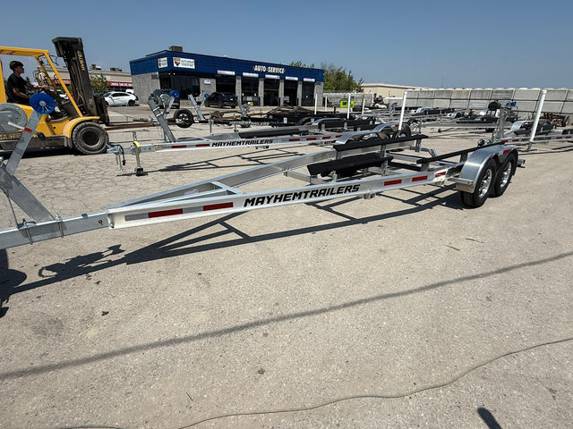 7,000lb Tandem Alumimum Wake / Ski Boat Trailer with Notch