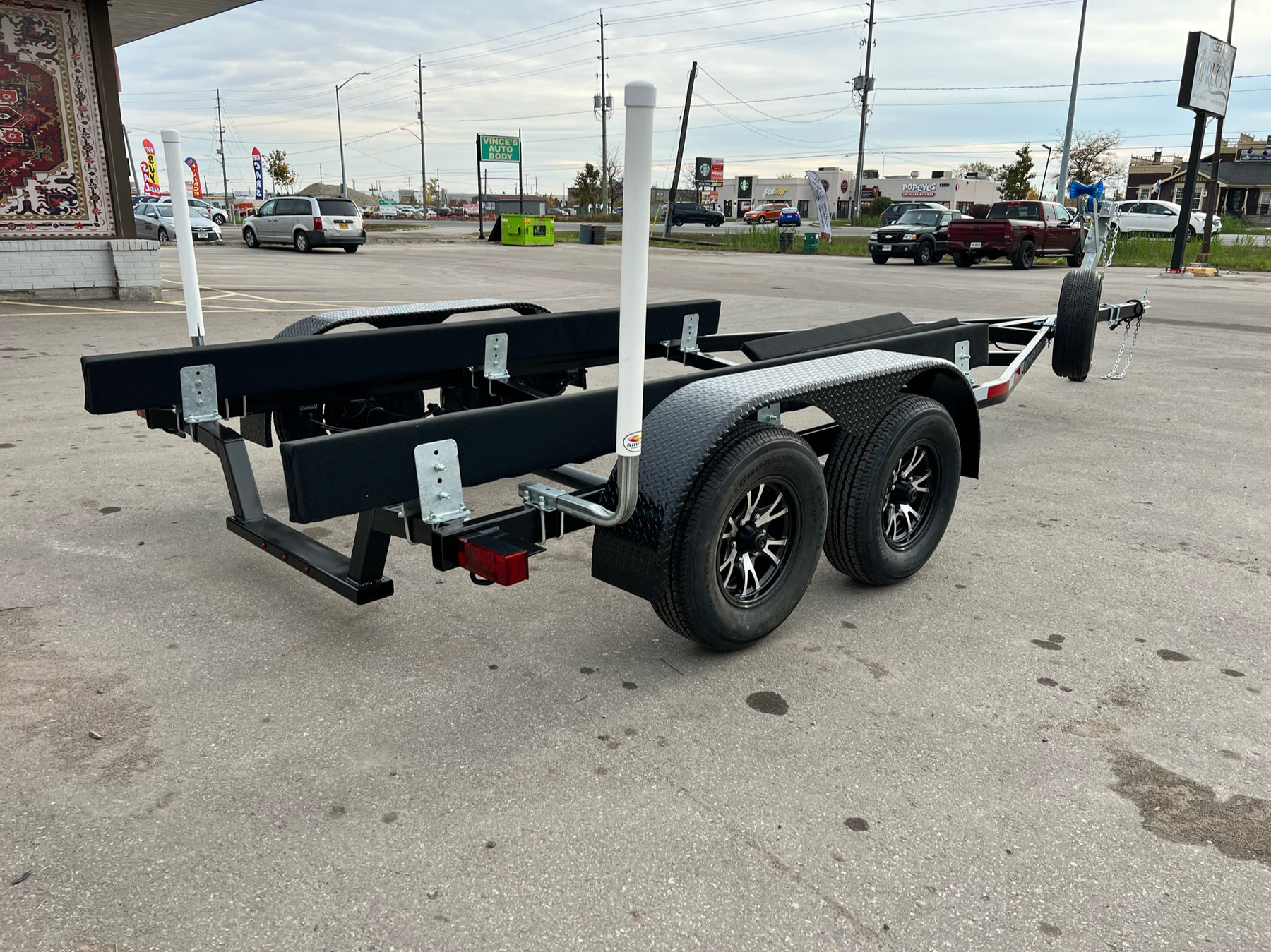 10,500lb Tandem Axle Wake/Ski Boat Trailer photo 2