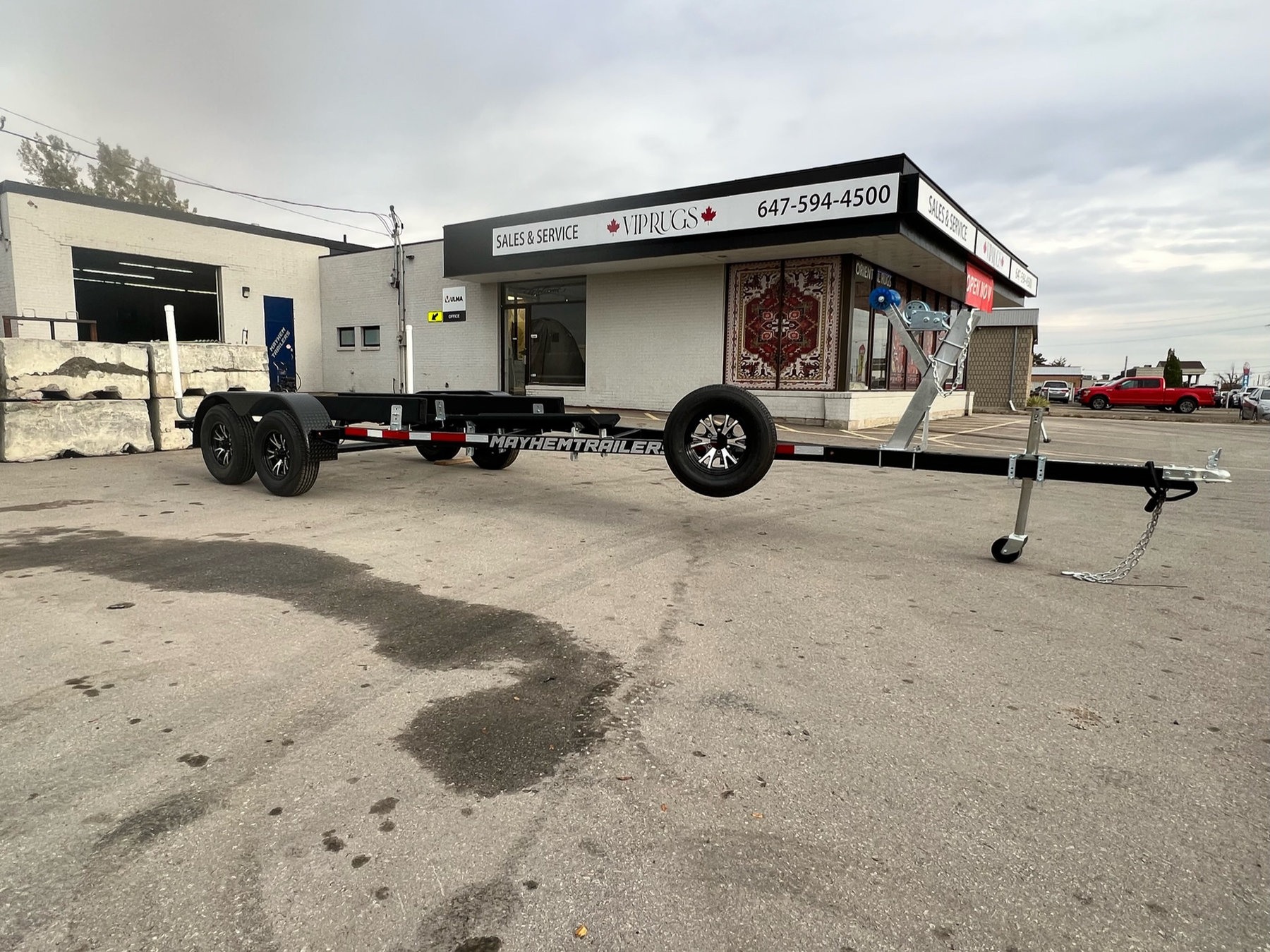 10,500lb Tandem Axle Wake/Ski Boat Trailer photo 1