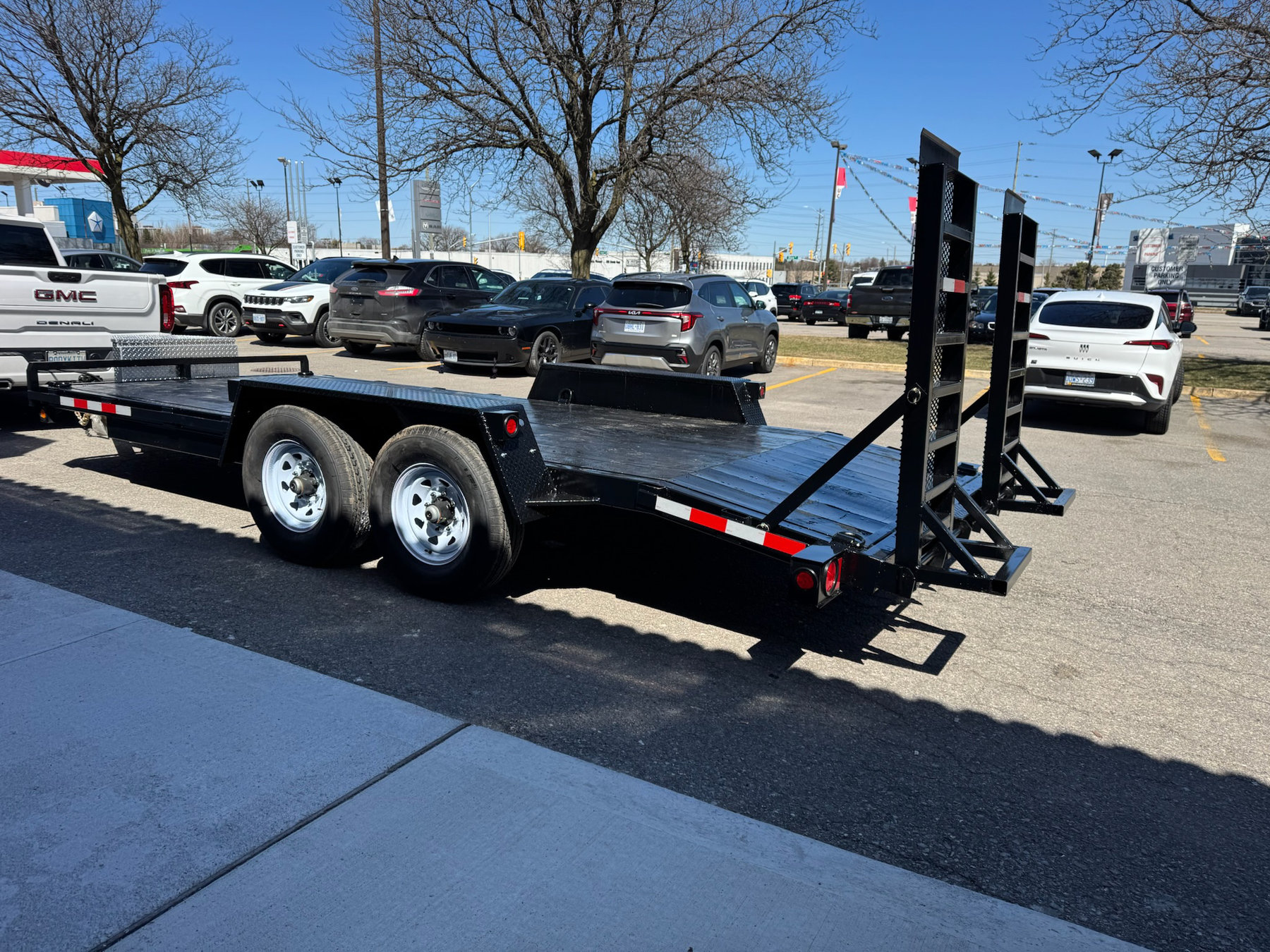 6.5'x 16' 7Ton ALL PURPOSE FLOAT TRAILER - AP616T7 photo 2