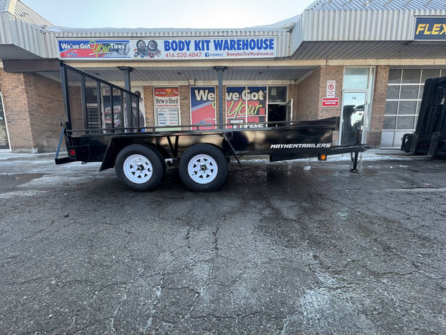 6.5'x 12' TANDEM LANDSCAPE TRAILER - LS612T