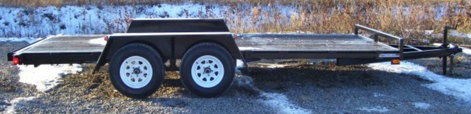 6.5'x 18' TANDEM FLATBED TRAILER - FB618T photo 1