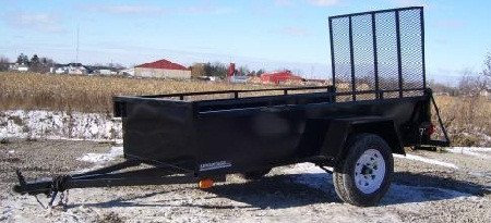 4'x 8' UTILITY BOX TRAILER W/ RAMP - BT483R photo 1