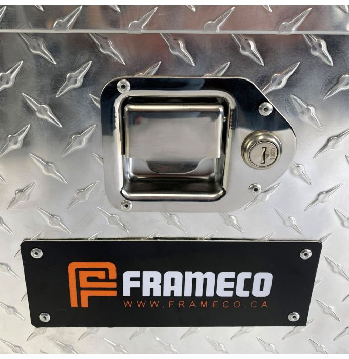 FRAMCO ALUMINUM TRAILER BOX (31" X 10" X 14") photo 4
