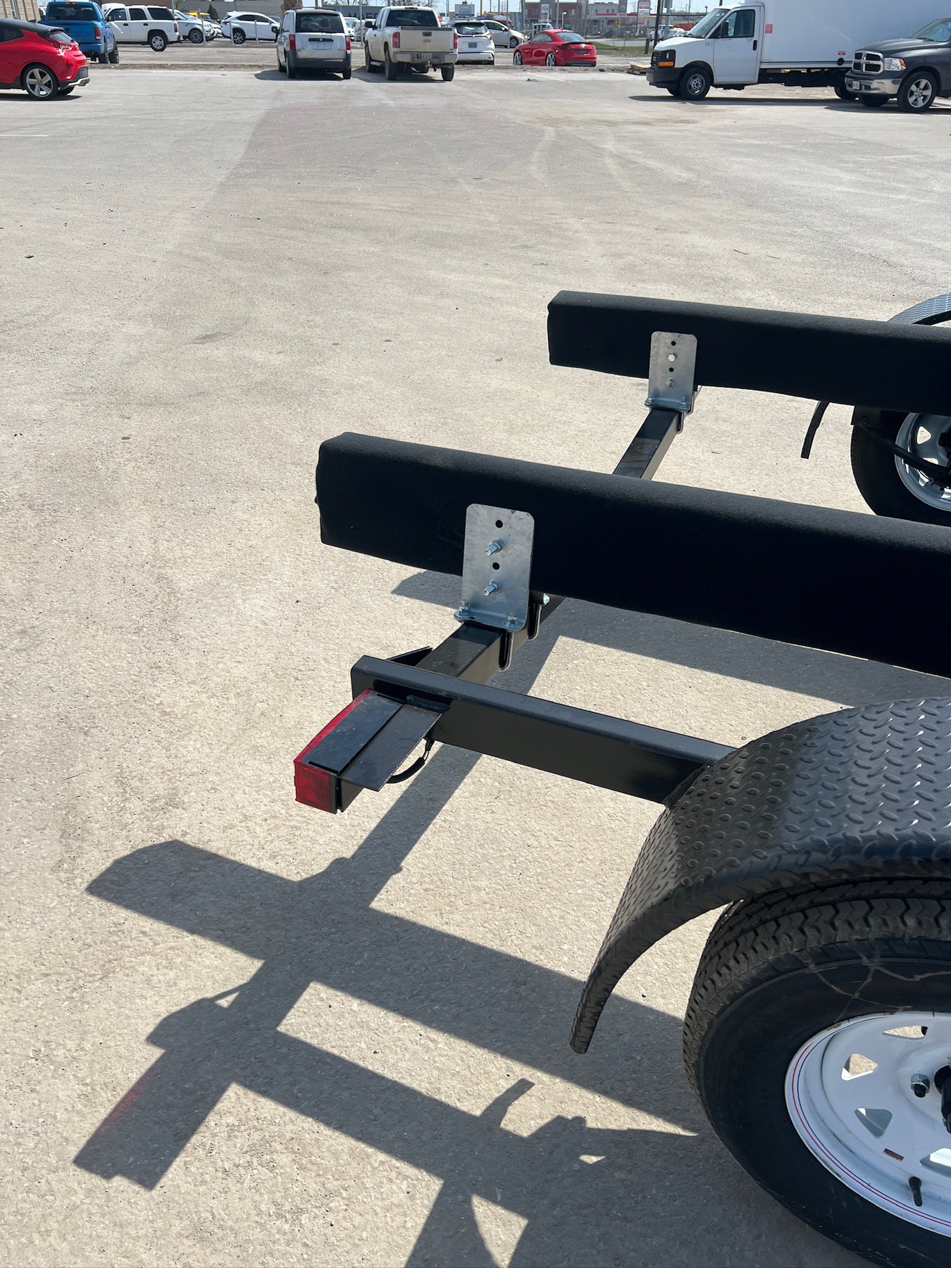 20'-28' 7000LB STEEL BOAT TRAILER photo 5