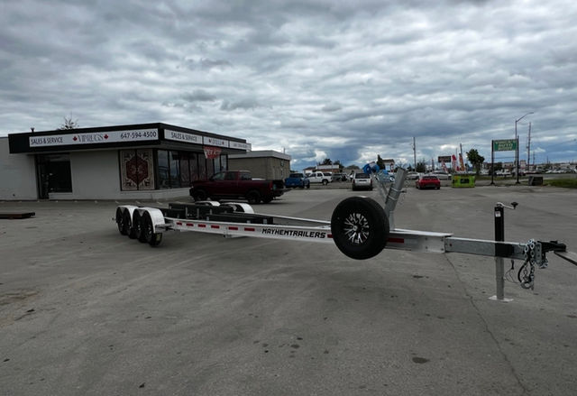 25,000lb Aluminum 30-46ft Quad Axle Boat Trailer