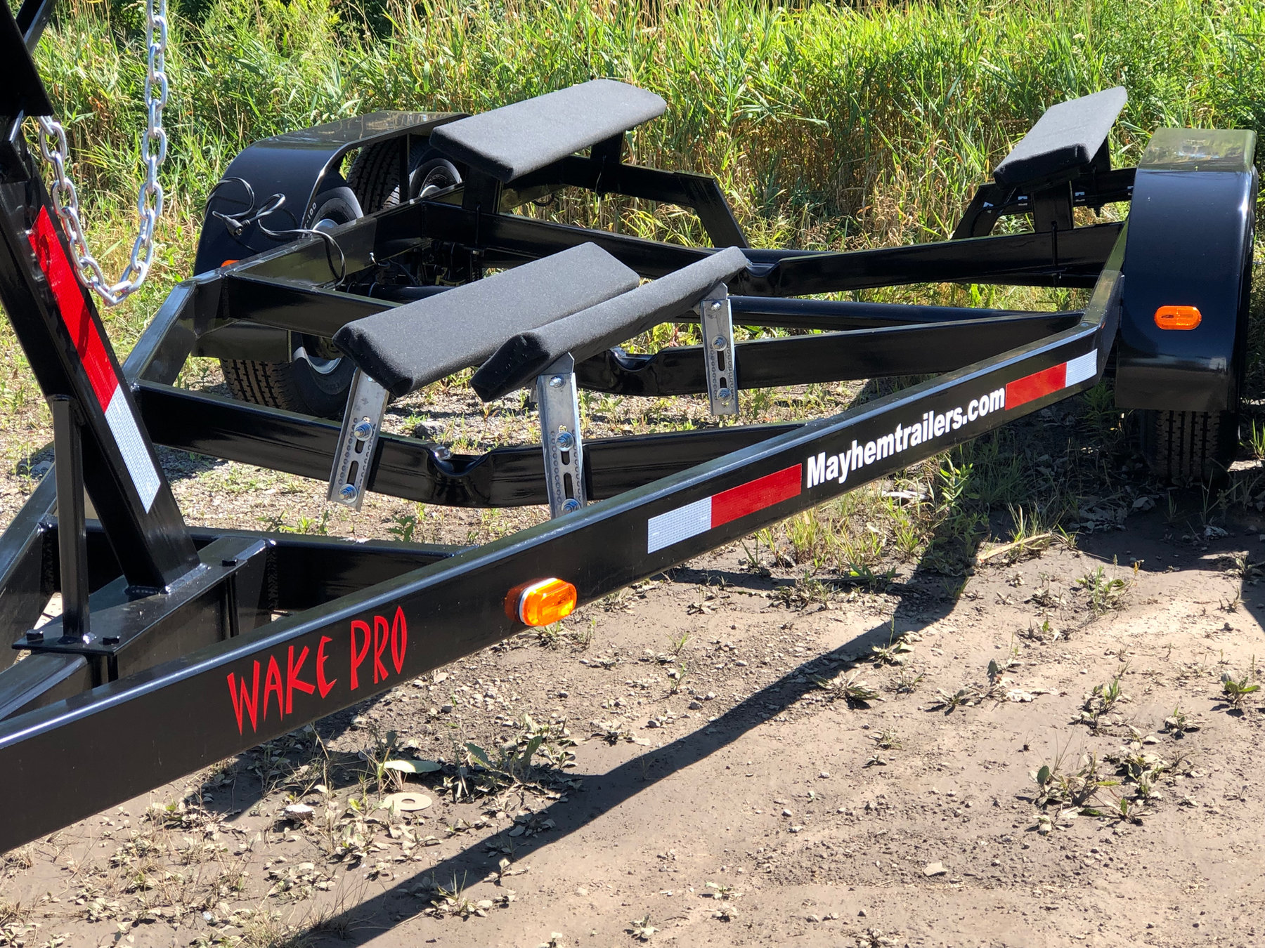 19'-23' 4,500LB STEEL WAKE BOAT TRAILER photo 1