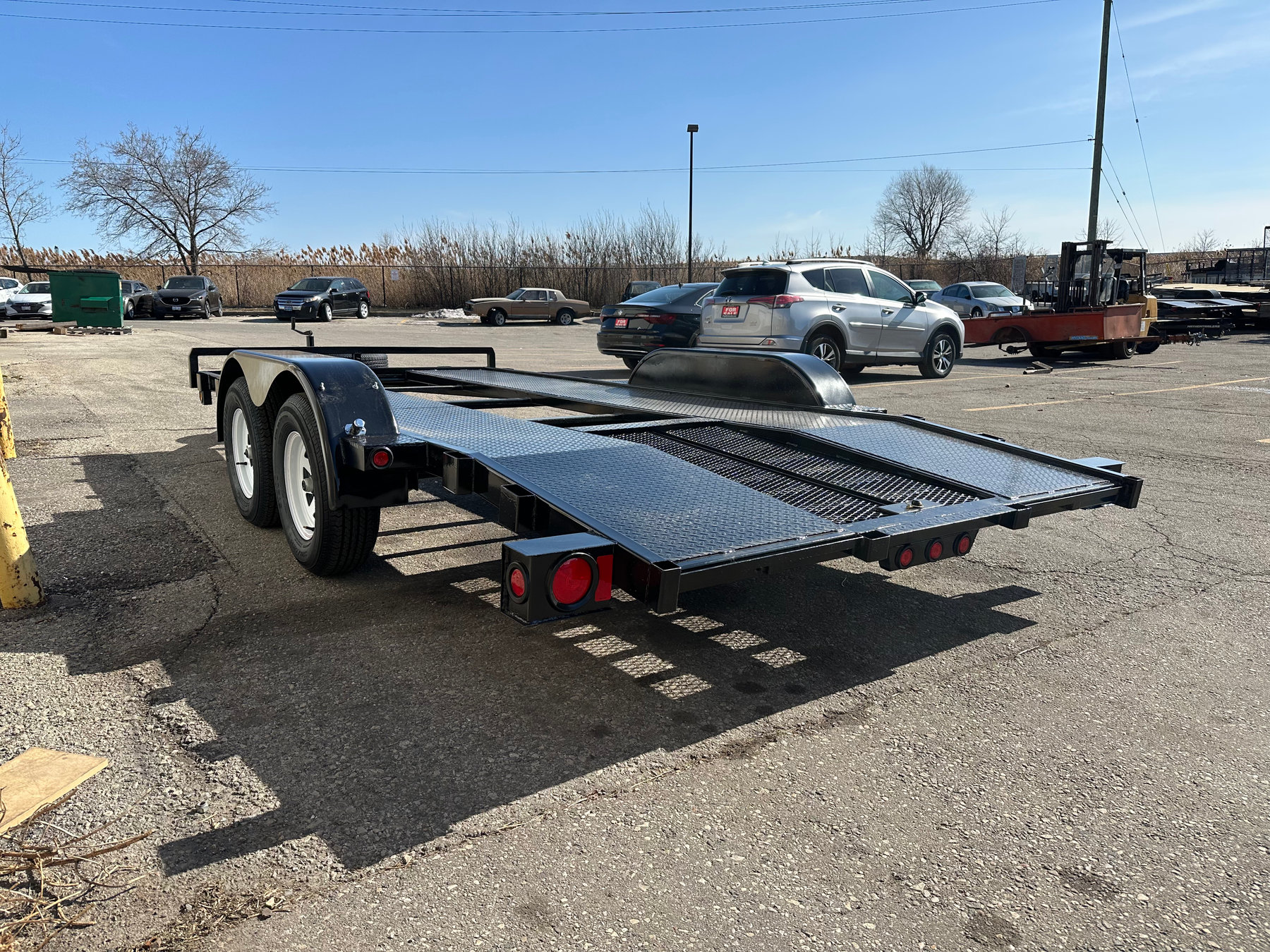6.5'x 18' 3.5 TON CAR HAULER TRAILER - CH618T photo 3