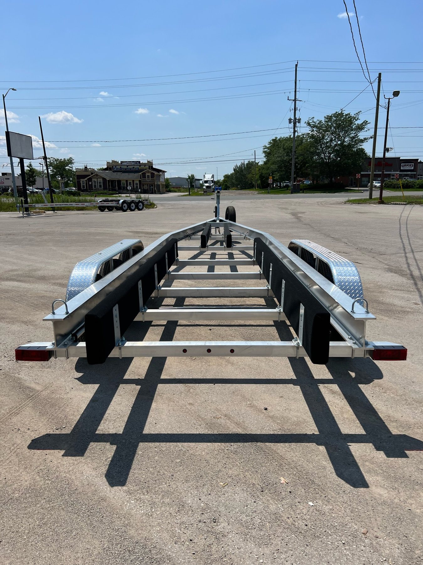 7,000lb Aluminum Boat Trailer Tandem 3,500lb Axles photo 2