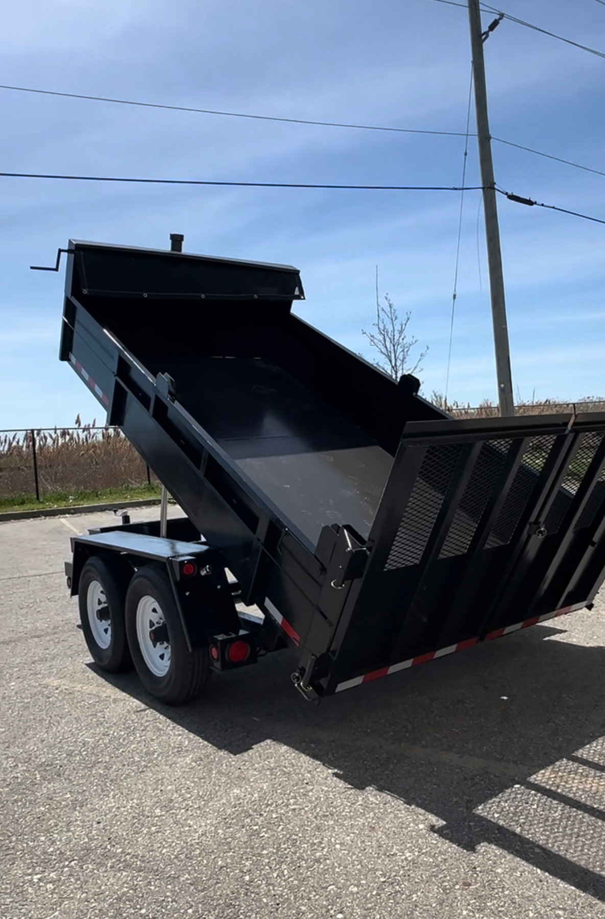 6'x 10' COMBO DUMP TRAILER - DTC610T3 photo 2