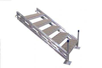 4 STEP ADJUSTABLE DOCK STAIRCASE - ESC-4 photo 1