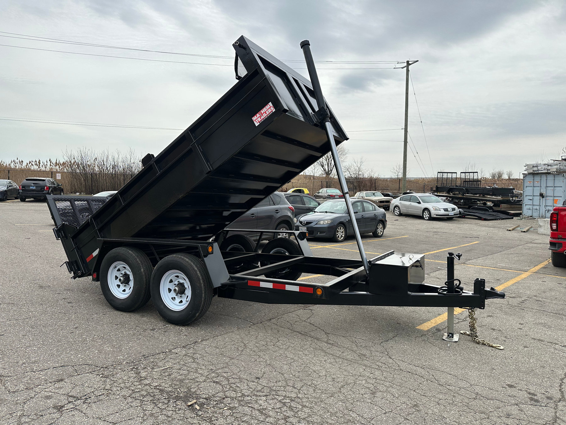 6'x 12' COMBO DUMP TRAILER - DTC612T7 photo 1