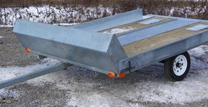 8'x12' SNOWMOBILE TRAILER - FB812S photo 1