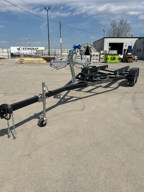 20'-28' 7000LB STEEL BOAT TRAILER