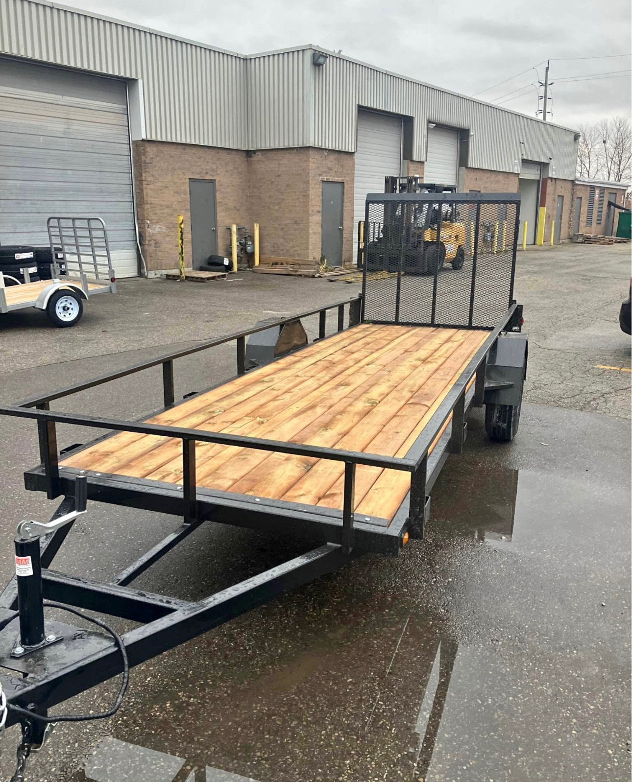 5x14 and 5x16inline atv snowmobile trailer photo 3