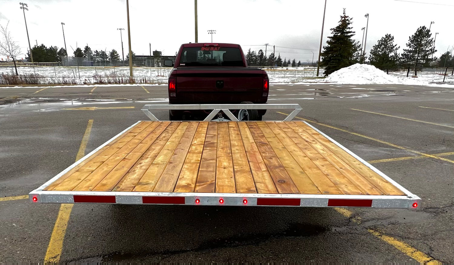 8'x12’ SNOWMOBILE TRAILER - FB810S photo 2