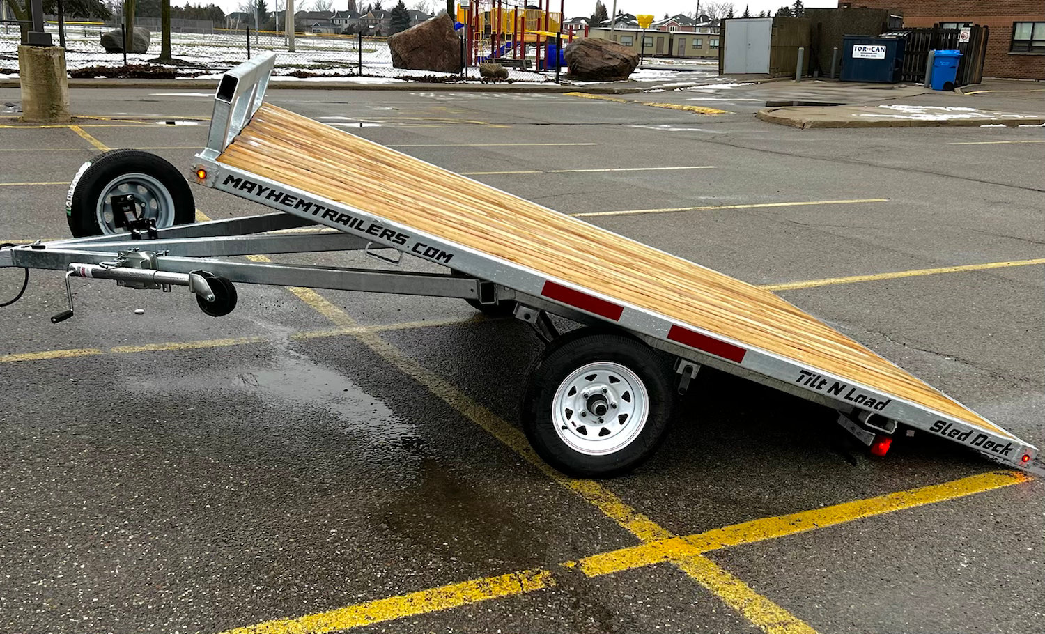 8'x12’ SNOWMOBILE TRAILER - FB810S photo 6